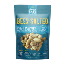 Load image into Gallery viewer, SIPPIN SNAX Beer Salt Craft Peanuts 4.2 oz CASE (12 Ct)
