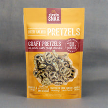 Load image into Gallery viewer, SIPPIN SNAX Beer Salt Craft Pretzels 3.4 oz  CASE (12 CT)
