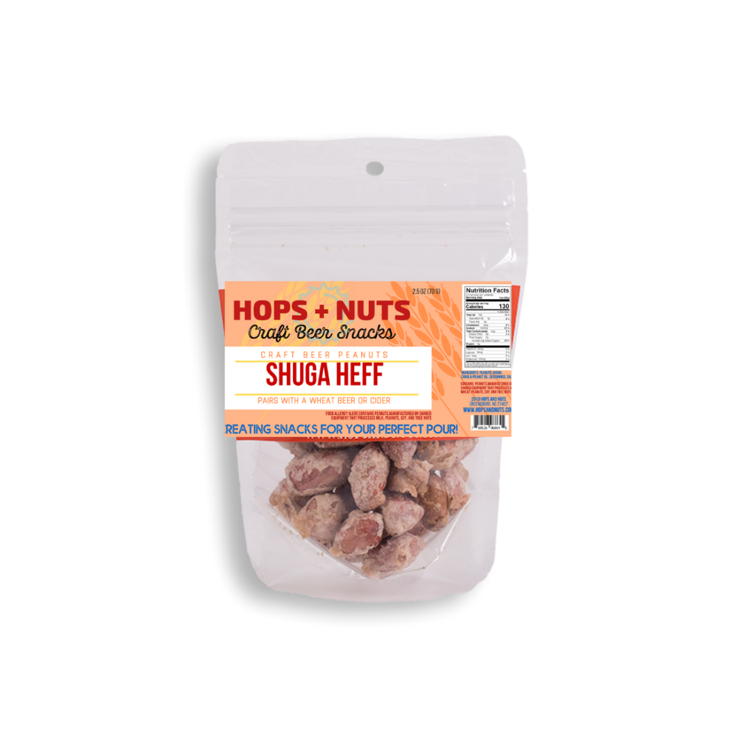 SHUGA Heff Peanuts-2.5 oz POUCH